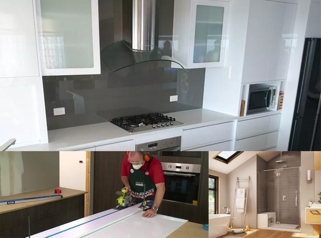 TOP ways of Using Acrylic or Plexiglass Sheets in Kitchens & Bathrooms